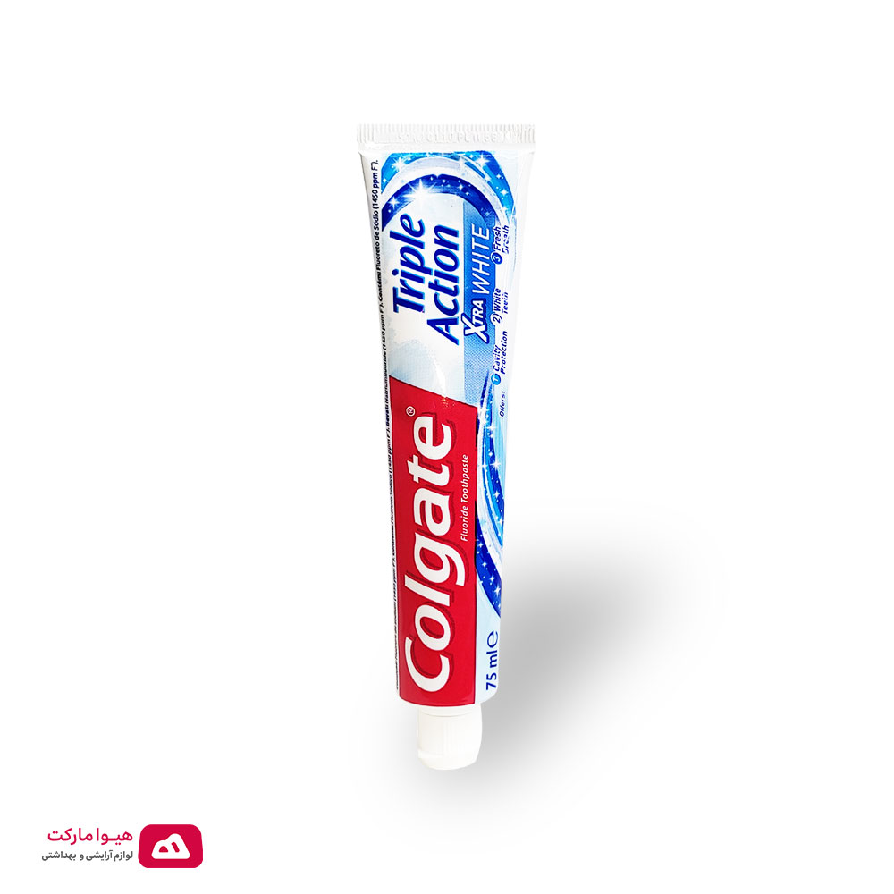 colgate triple action extra white