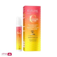 Brightening and cooling eye serum in roll-on